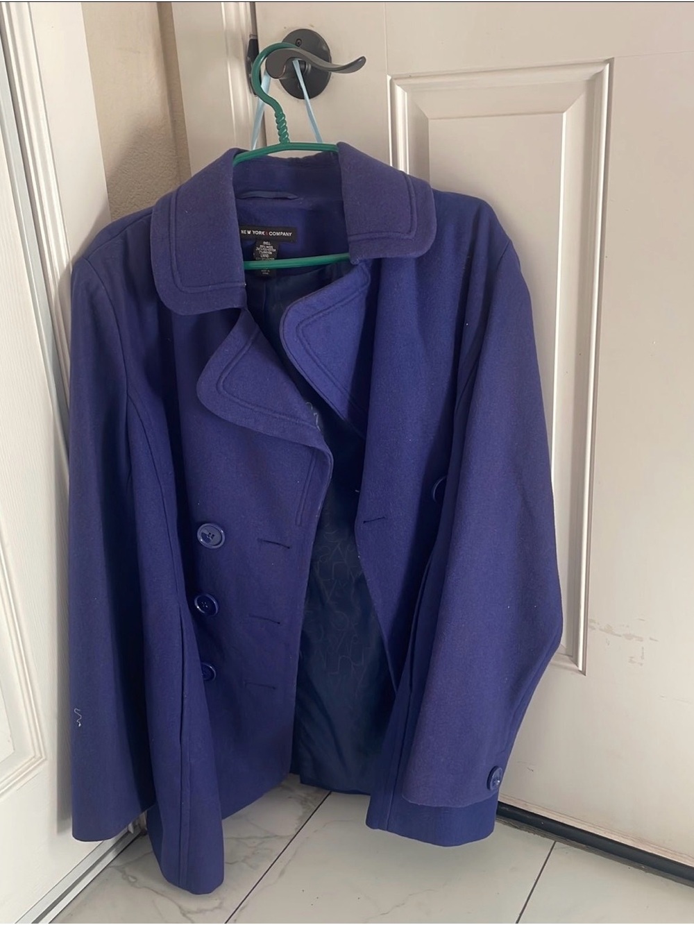 New York and Co Wool Peacoat